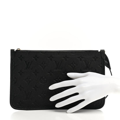 Louis Vuitton Empreinte CarryAll PM Pochette Black 2 of 6