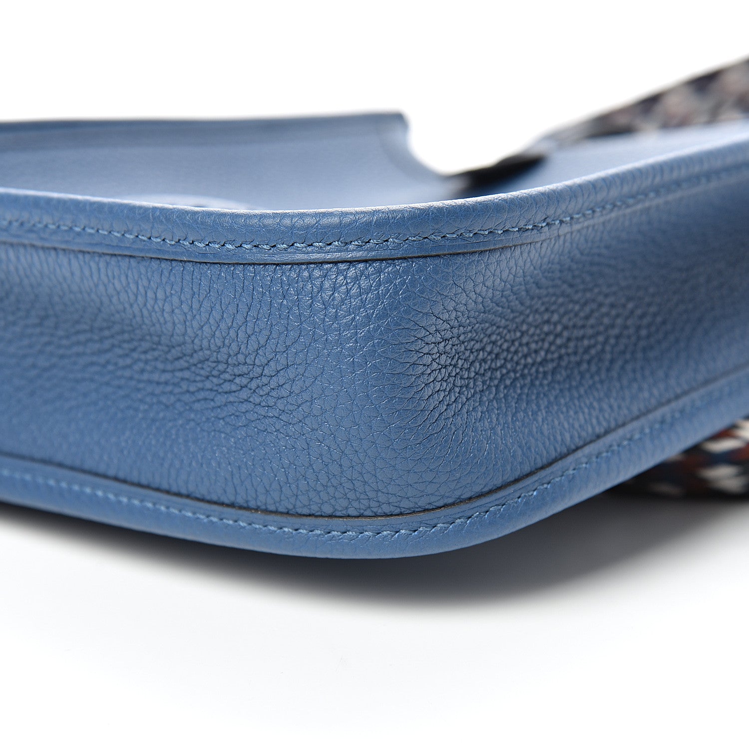 Hermes Taurillon Maurice Zigzag Evelyne TPM Deep Bleu Bleu Zellige Indigo Black 9 of 10