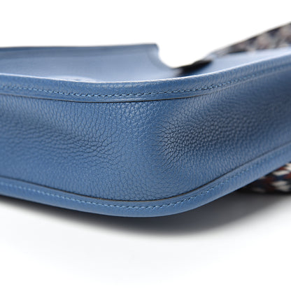 Hermes Taurillon Maurice Zigzag Evelyne TPM Deep Bleu Bleu Zellige Indigo Black 9 of 10
