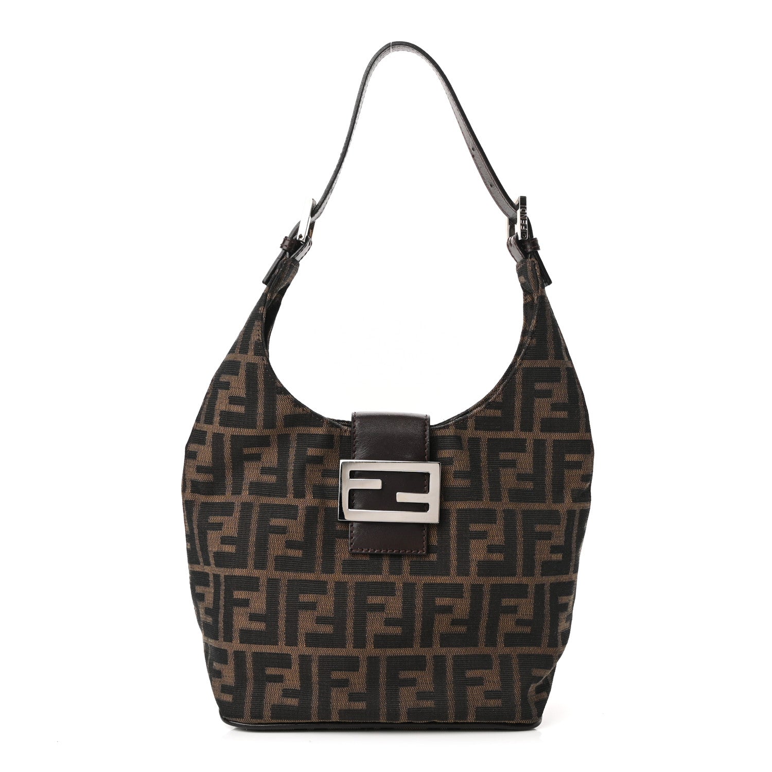 Fendi Zucca Hobo Tobacco 1 of 9
