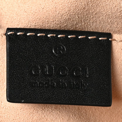 Gucci Calfskin Matelasse GG Marmont Belt Bag 75 30 Black 6 of 11