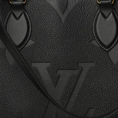 Louis Vuitton Empreinte Monogram Giant Onthego MM Black 8 of 11