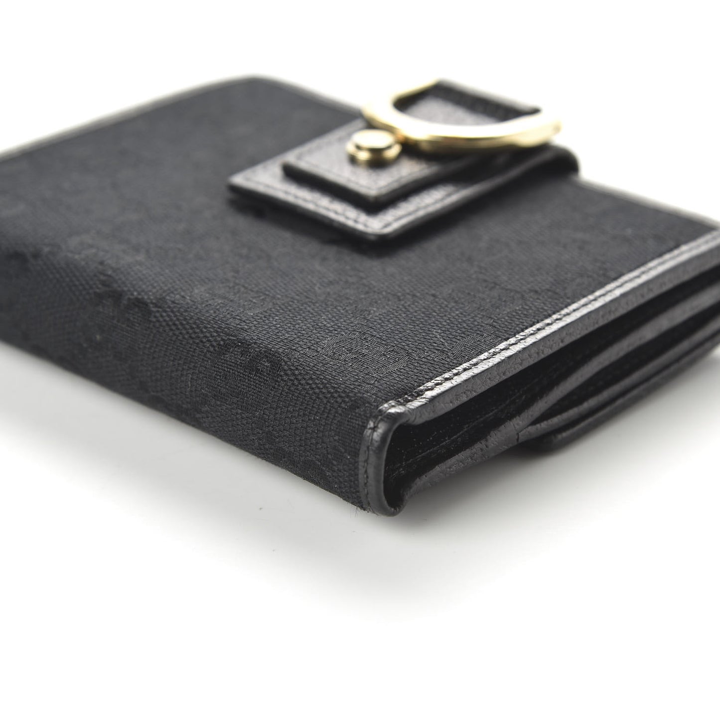 Monogram Abbey Compact Wallet Black