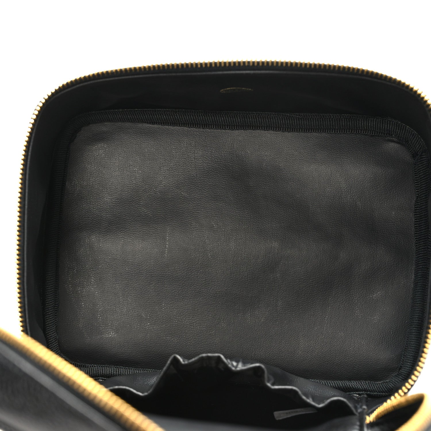 Chanel Caviar Vanity Cosmetic Case Black 5 of 11