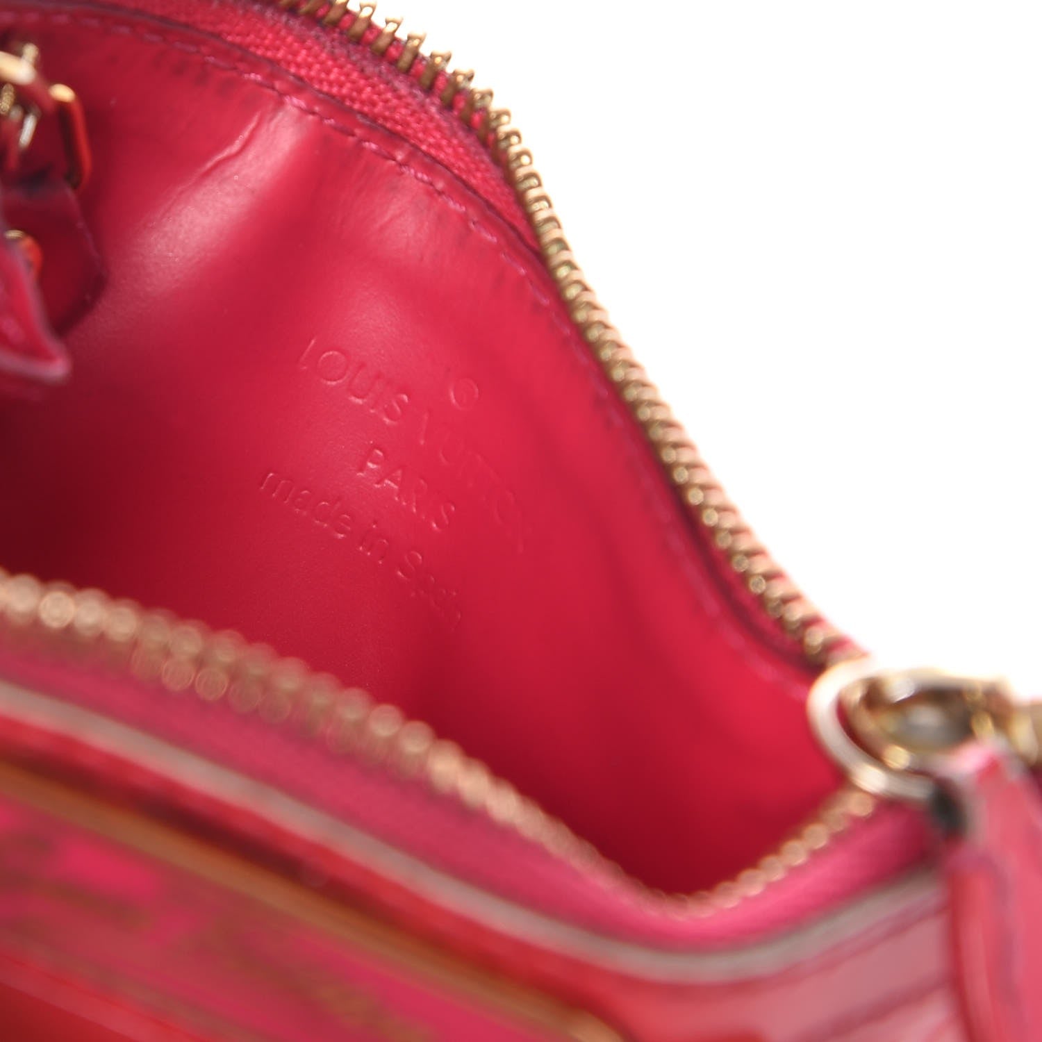 Louis Vuitton Vernis Key Pouch Rose Indien 11 of 14