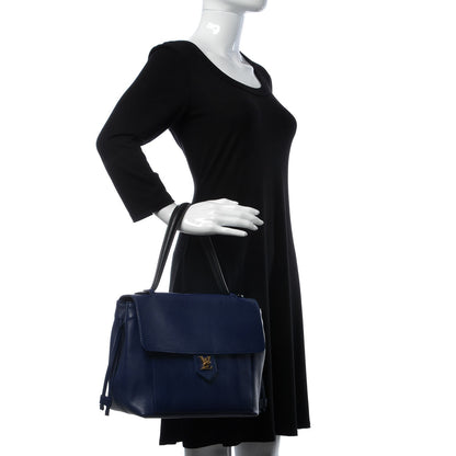 Louis Vuitton Calfskin Lockme PM Iris 2 of 6