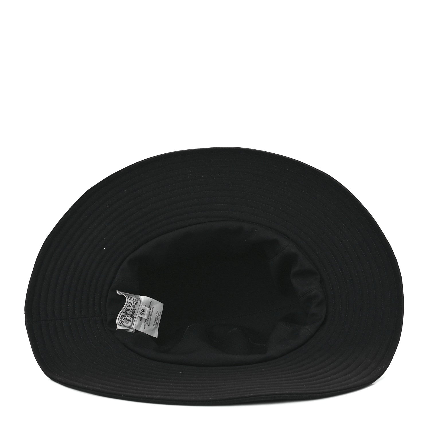 Hermes Cotton Eden Bucket Hat 58 Black 6 of 10