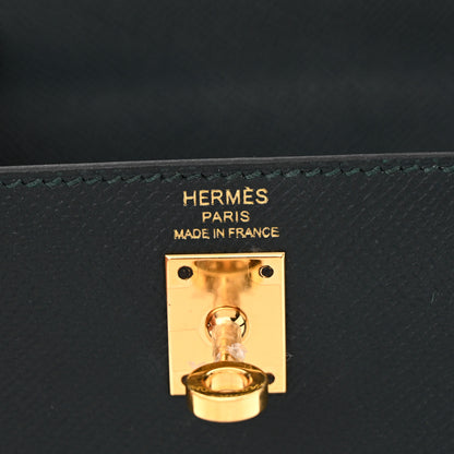 Hermes Epsom Kelly Sellier 25 Vert Cypress 6 of 11