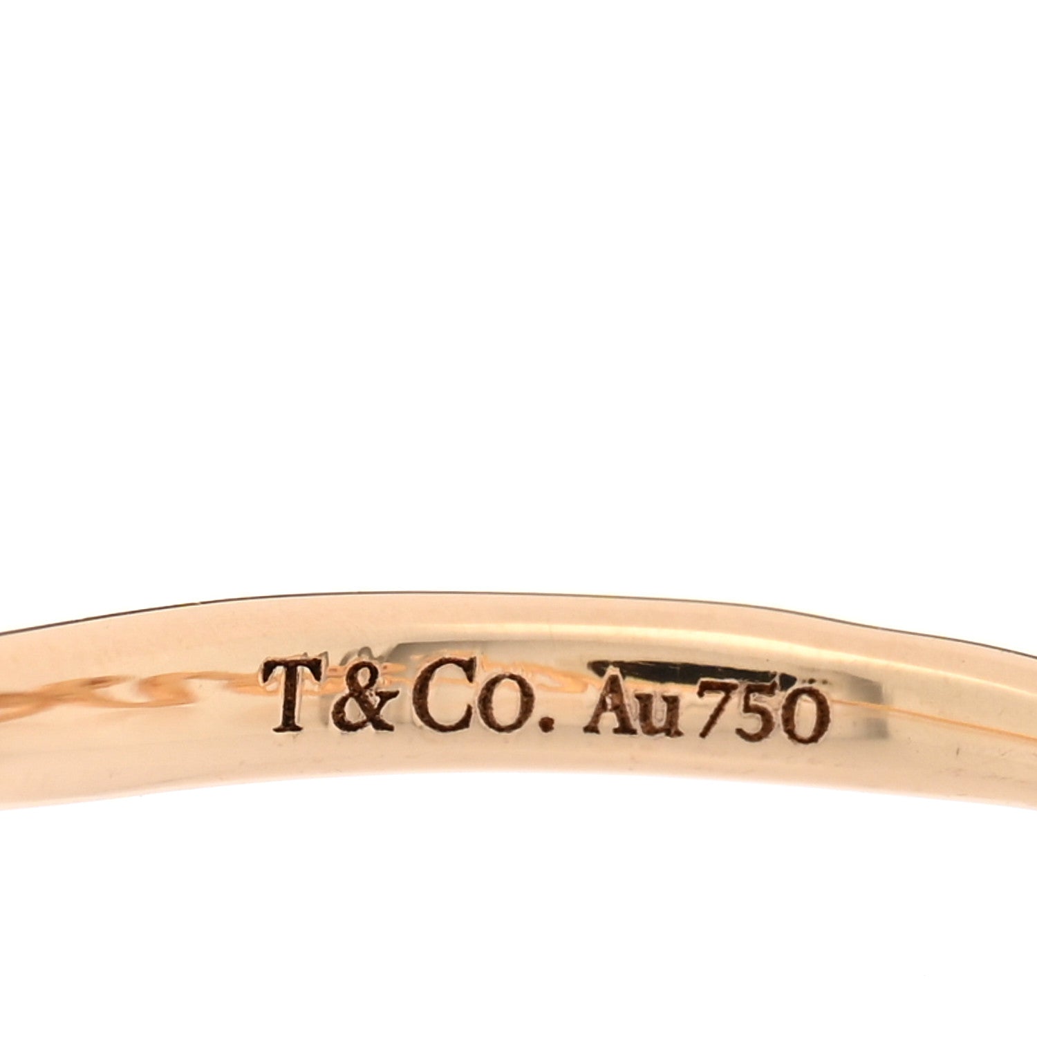 Tiffany 18K Rose Gold Paloma's Graffiti Love Ring 52 6 4 of 4