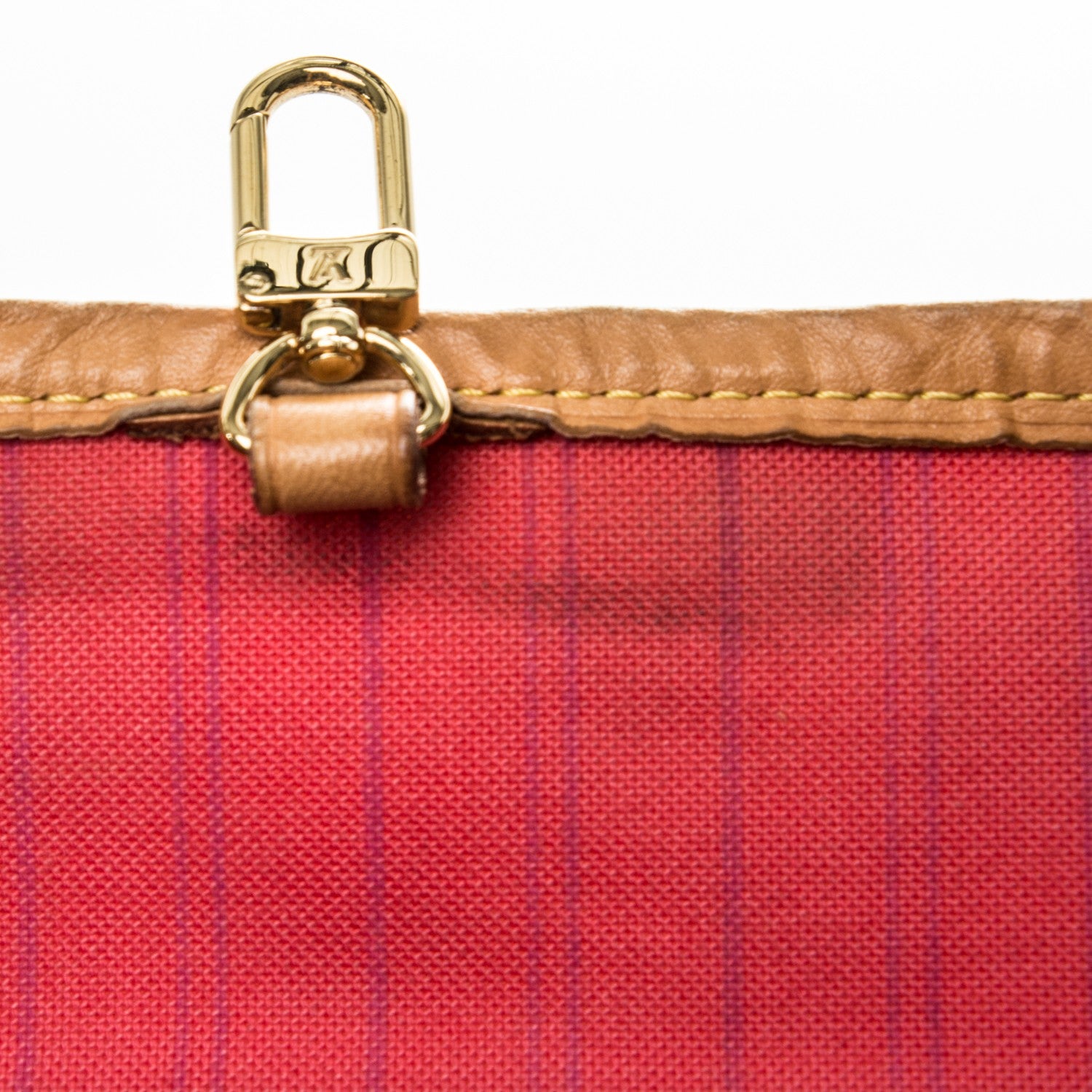 Louis Vuitton Damier Azur Delightful MM Pink 10 of 10