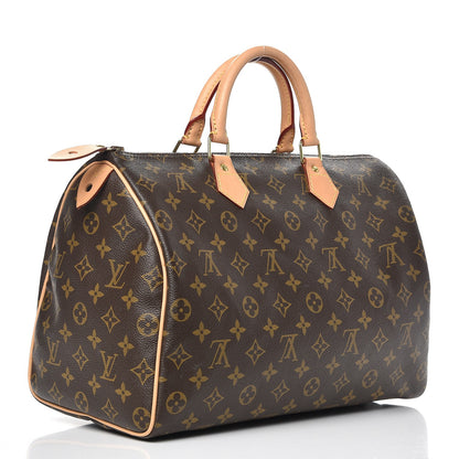 Louis Vuitton Monogram Speedy 35 3 of 9