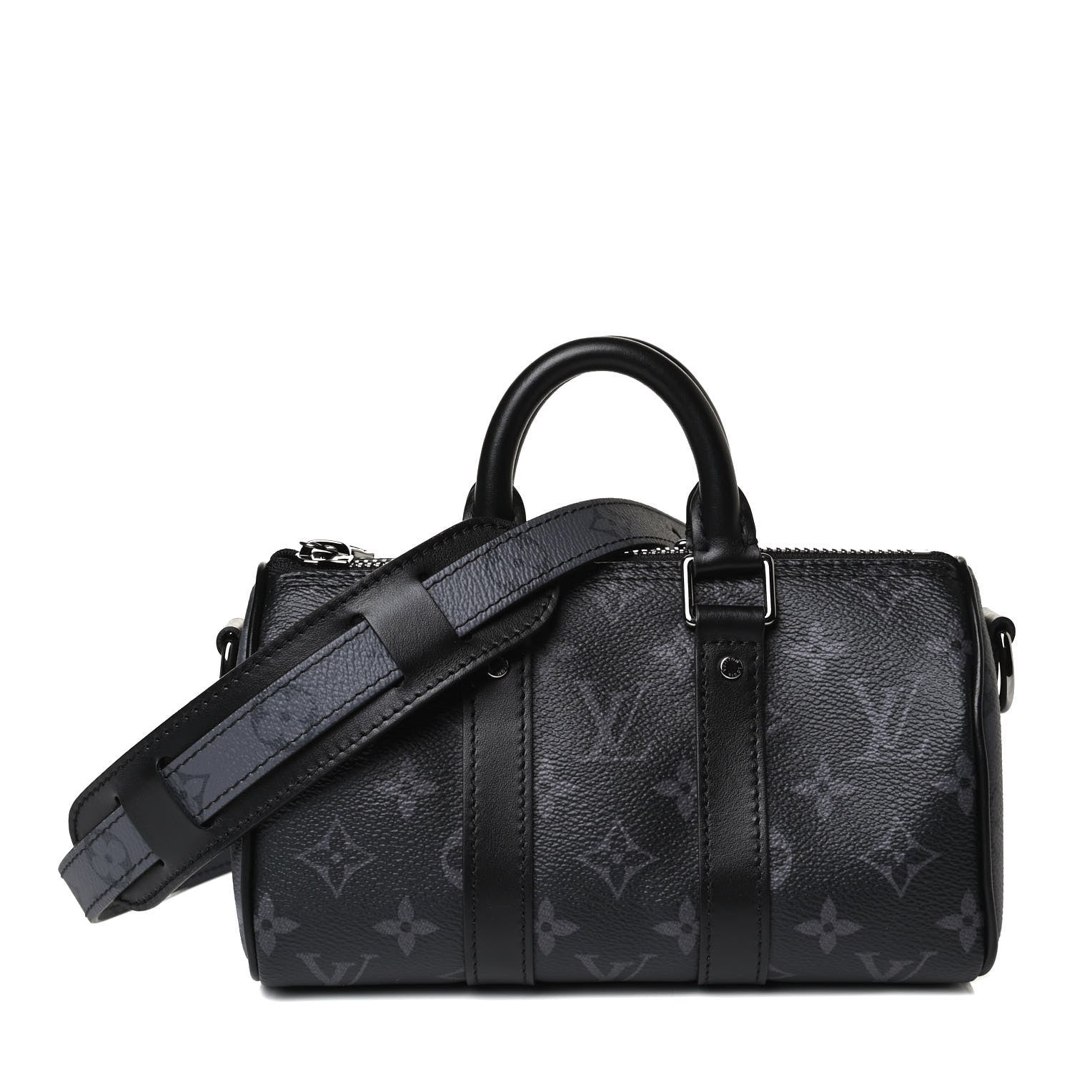 Louis Vuitton Reverse Monogram Eclipse Keepall XS Black 1 of 12