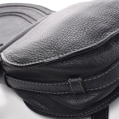 Chloe Calfskin Mini Marcie Round Crossbody Bag Black 14 of 19