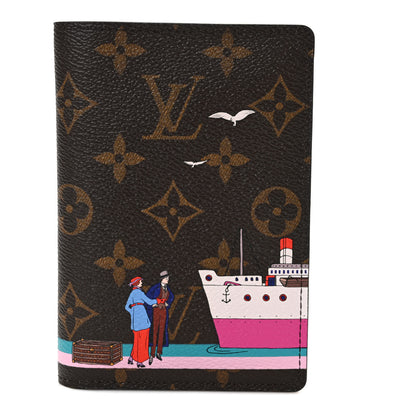 Louis Vuitton Monogram 2016 Christmas Animation Passport Cover Rose Ballerine 1 of 7