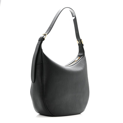 Celine Supple Calfskin Medium Triomphe Heloise Shoulder Bag Black 3 of 11