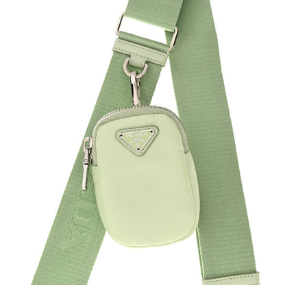 Prada Saffiano Lux Re-Edition 2005 Shoulder Bag Acqua 9 of 12