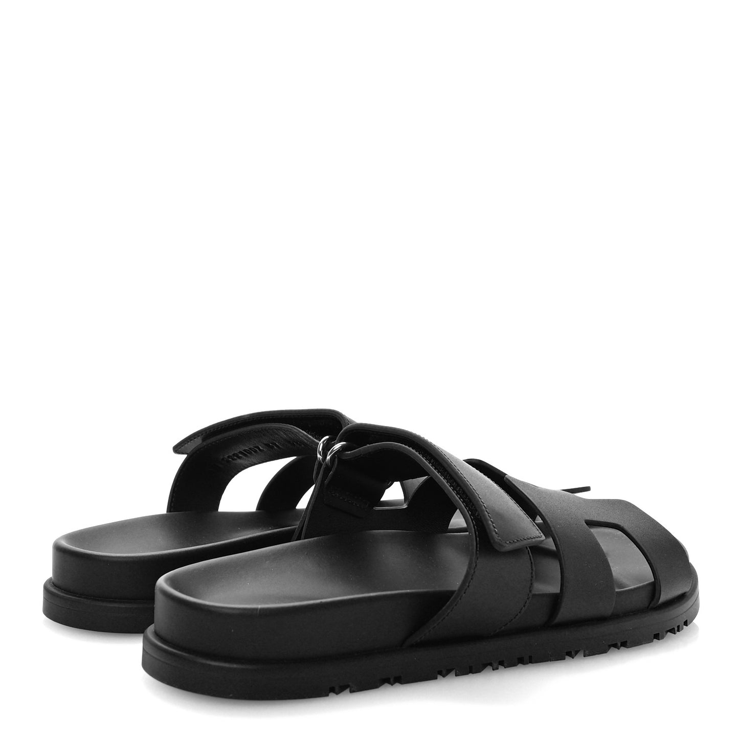 Calfskin Womens Chypre Sandals 37 Black