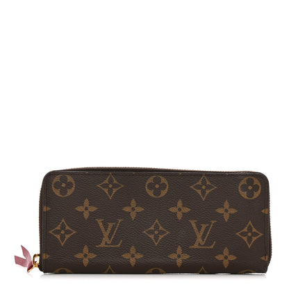 Louis Vuitton Monogram Clemence Wallet Fuchsia 1 of 7