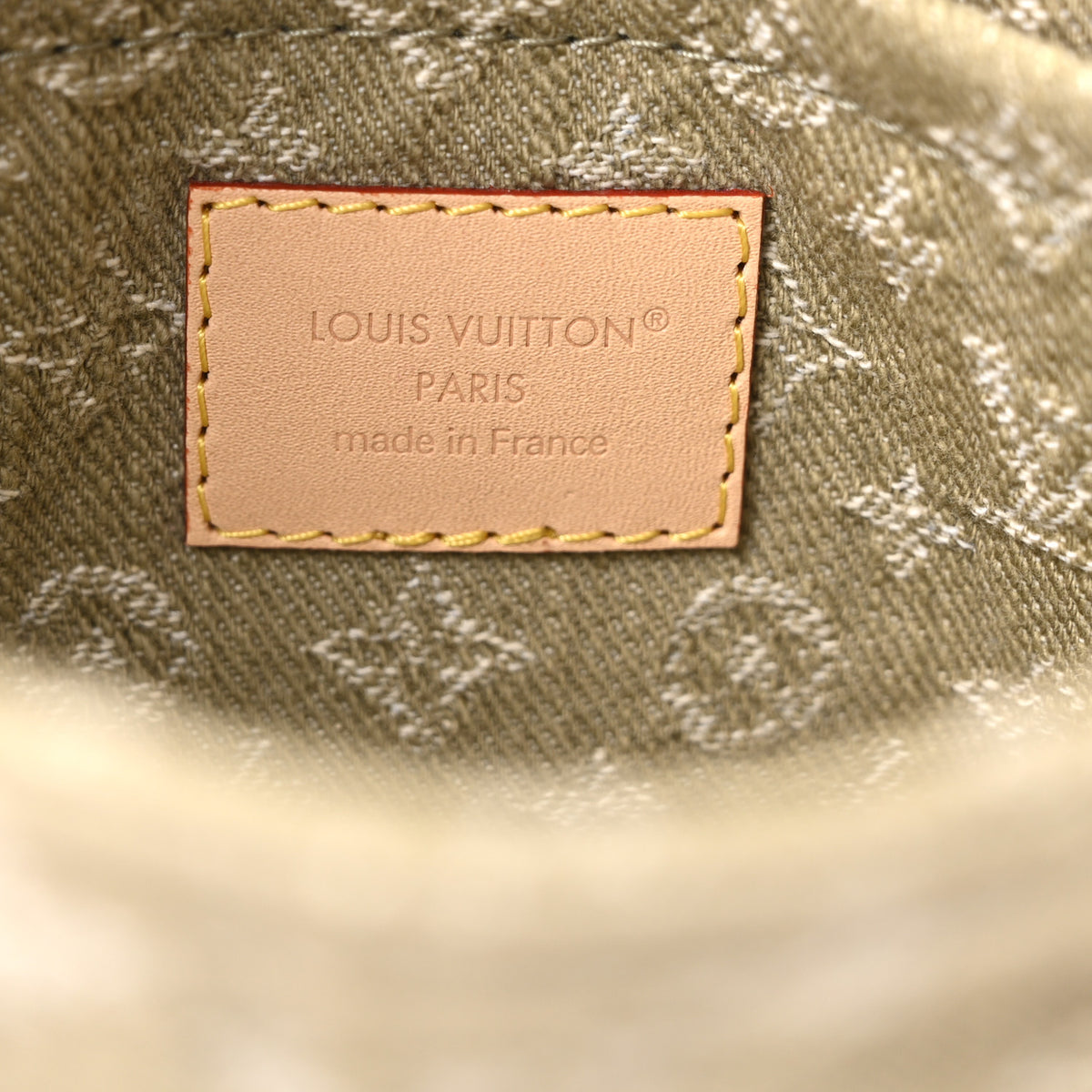 Monogram Denim Sunset Khaki