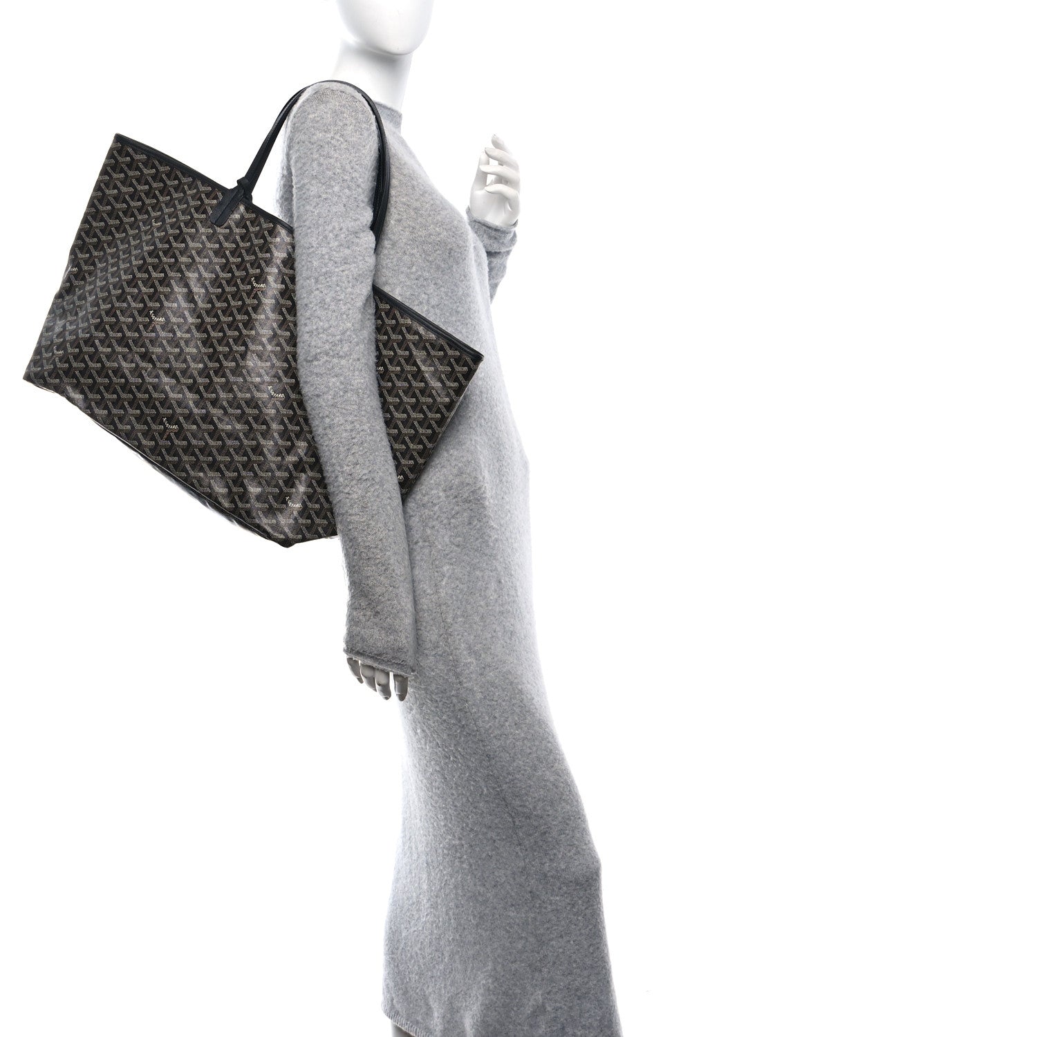 Goyard Goyardine Saint Louis GM Black 2 of 12