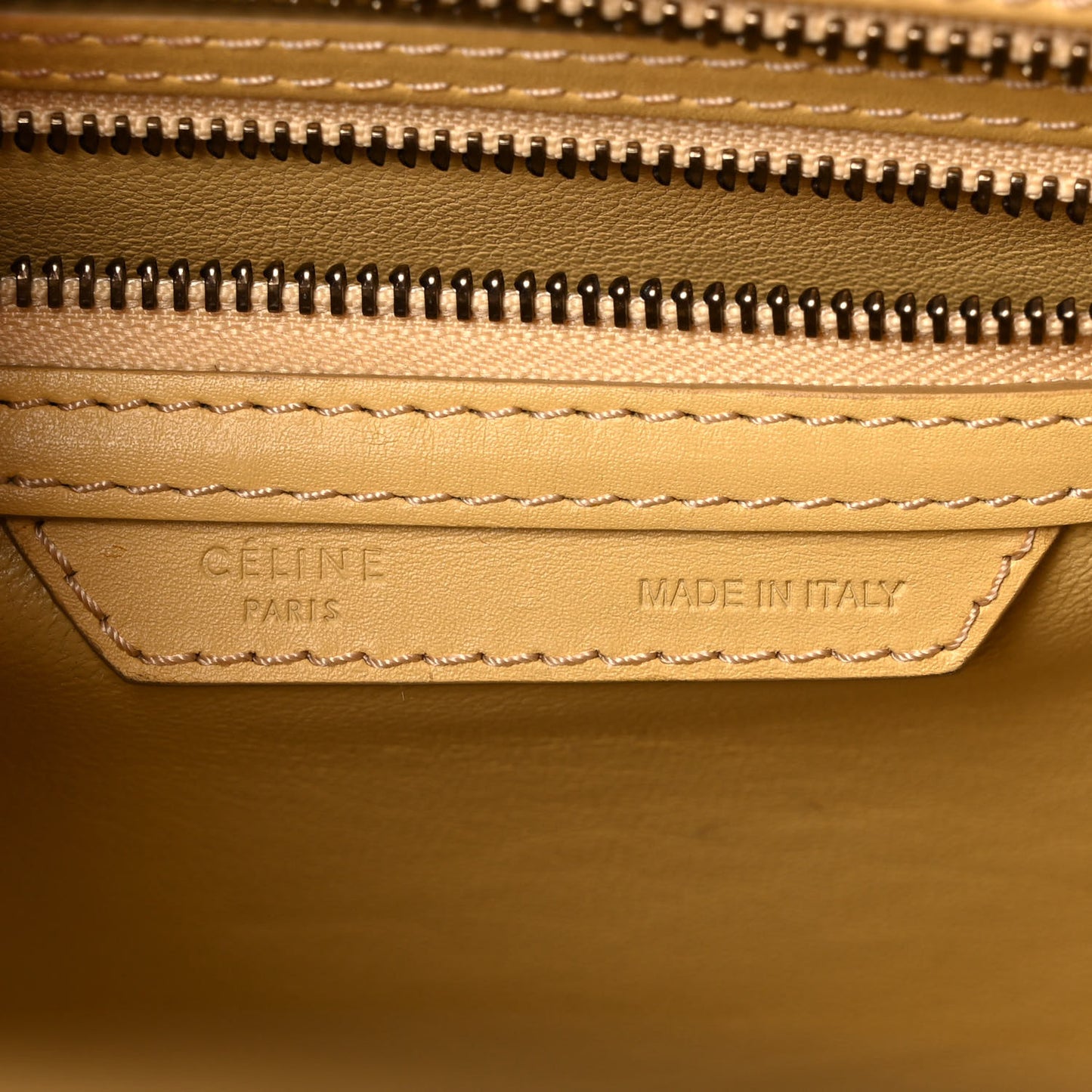 Smooth Calfskin Micro Luggage Butter