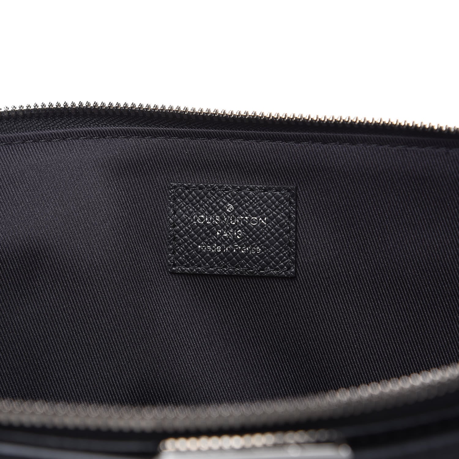 Louis Vuitton Taiga Anton Soft Briefcase Black 6 of 13