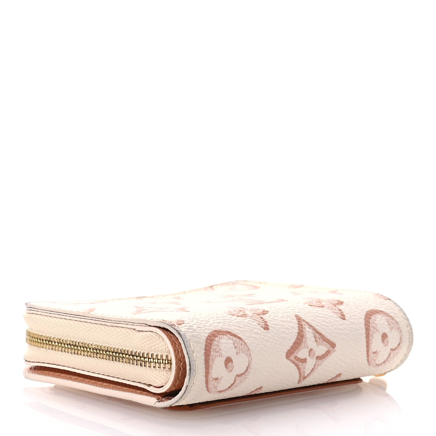 Louis Vuitton Monogram Fall for You Zippy Compact Wallet Beige Clair 4 of 7