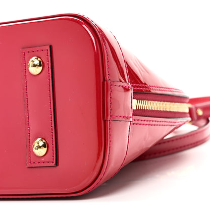 Louis Vuitton Vernis Alma BB Rose Indien 9 of 9