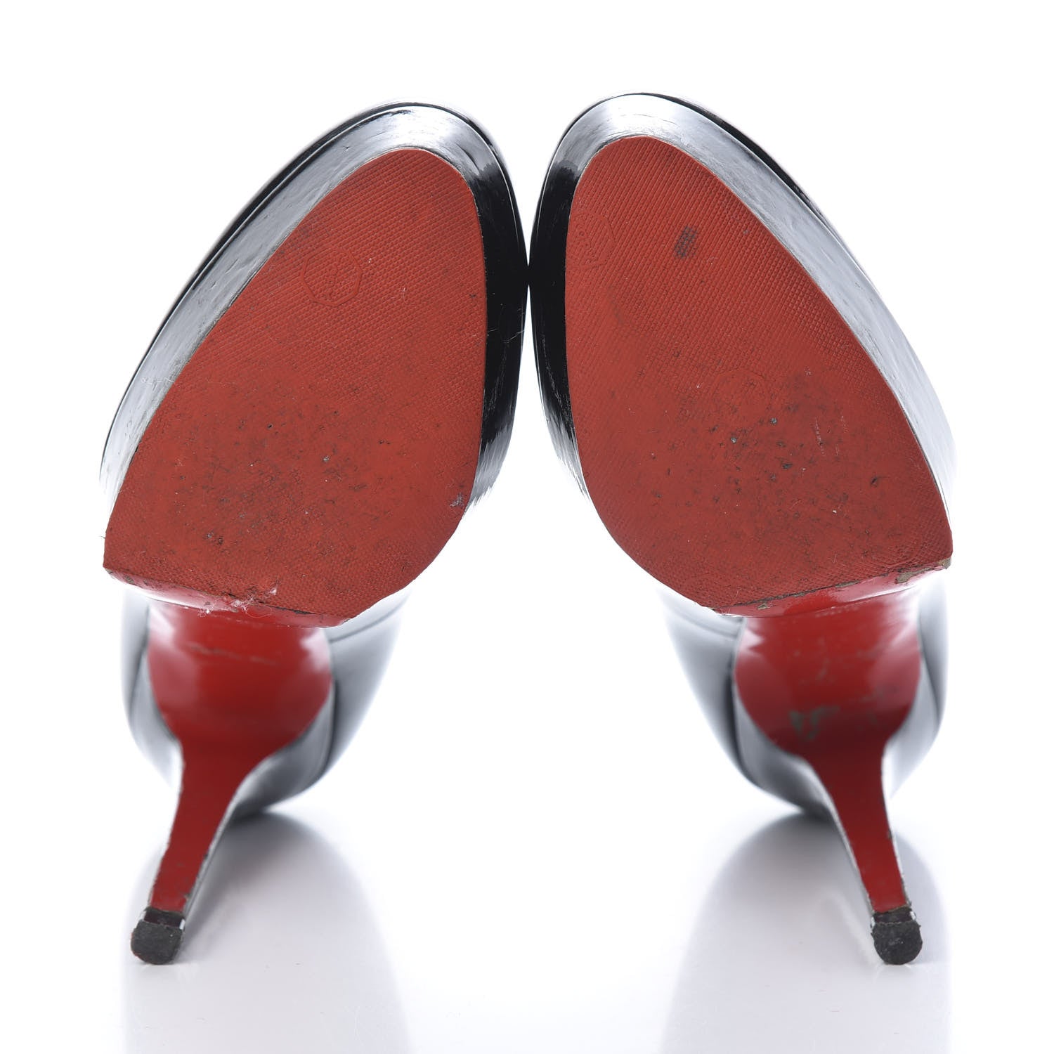 Christian Louboutin Patent Bianca 140 Pumps 38.5 Black 5 of 15