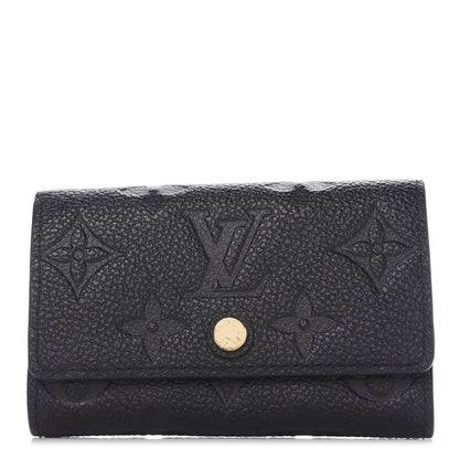 Louis Vuitton Empreinte Multicles 6 Key Holder Black 1 of 7
