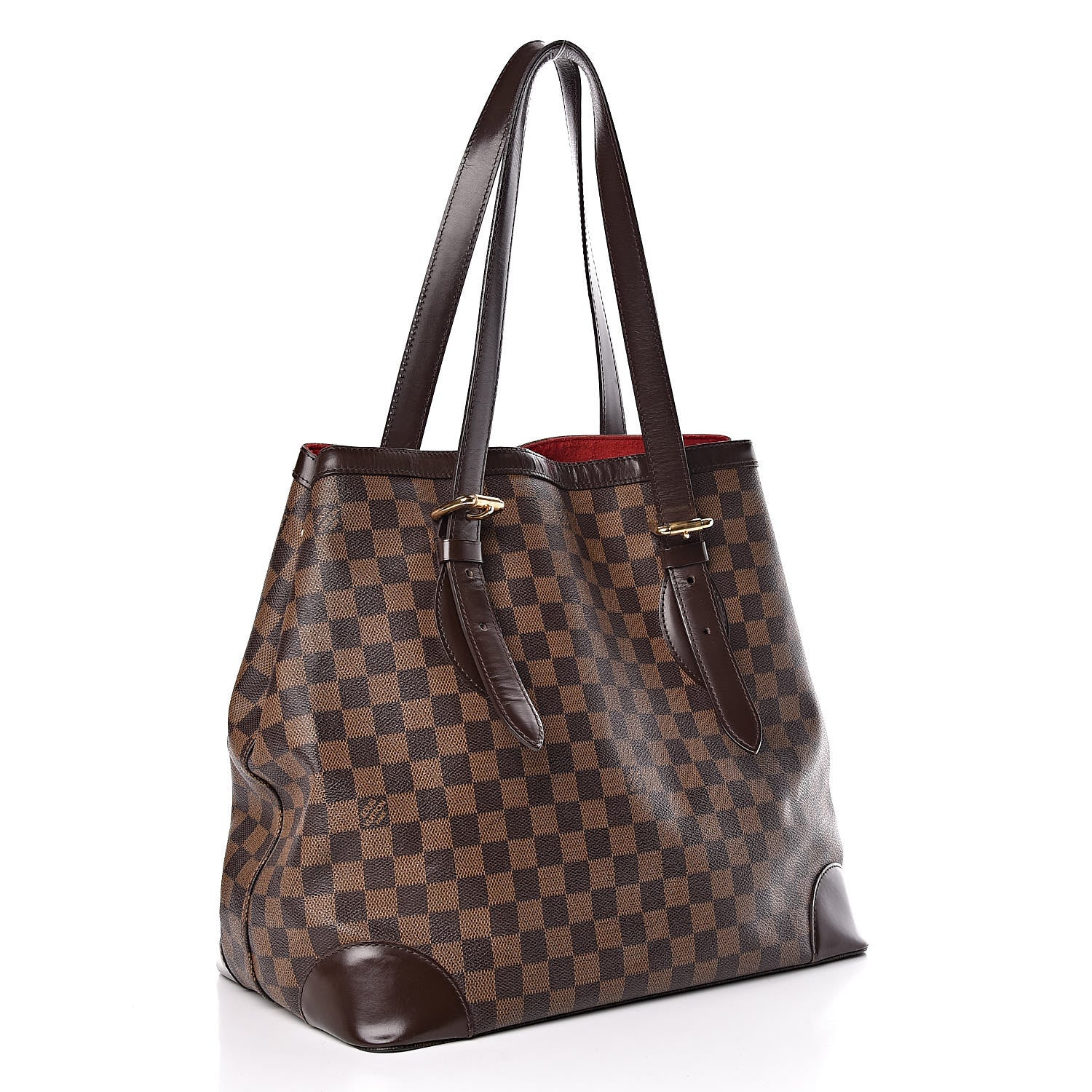 Louis Vuitton Damier Ebene Hampstead GM 3 of 13