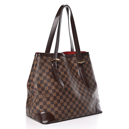 Louis Vuitton Damier Ebene Hampstead GM 3 of 13