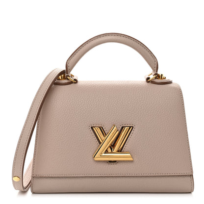 Louis Vuitton Taurillon Twist One Handle PM Greige 1 of 9