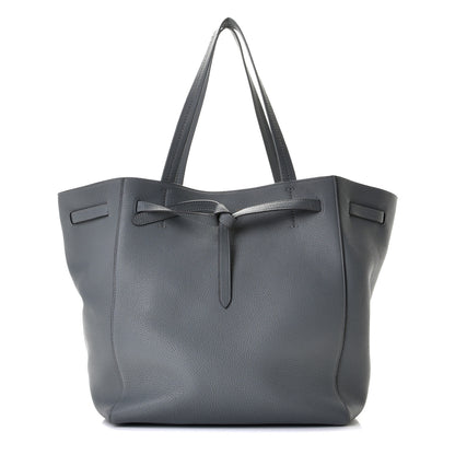 Celine Soft Grained Calfskin Small Belt Cabas Storm 1 of 12