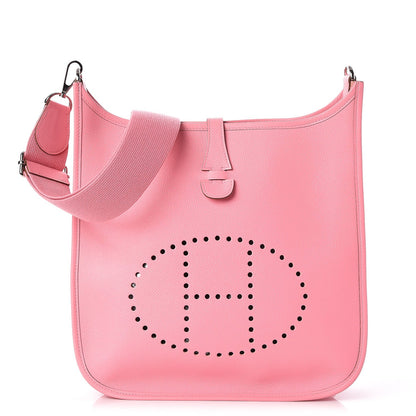 Hermes Epsom Evelyne III PM Rose Confetti 1 of 7