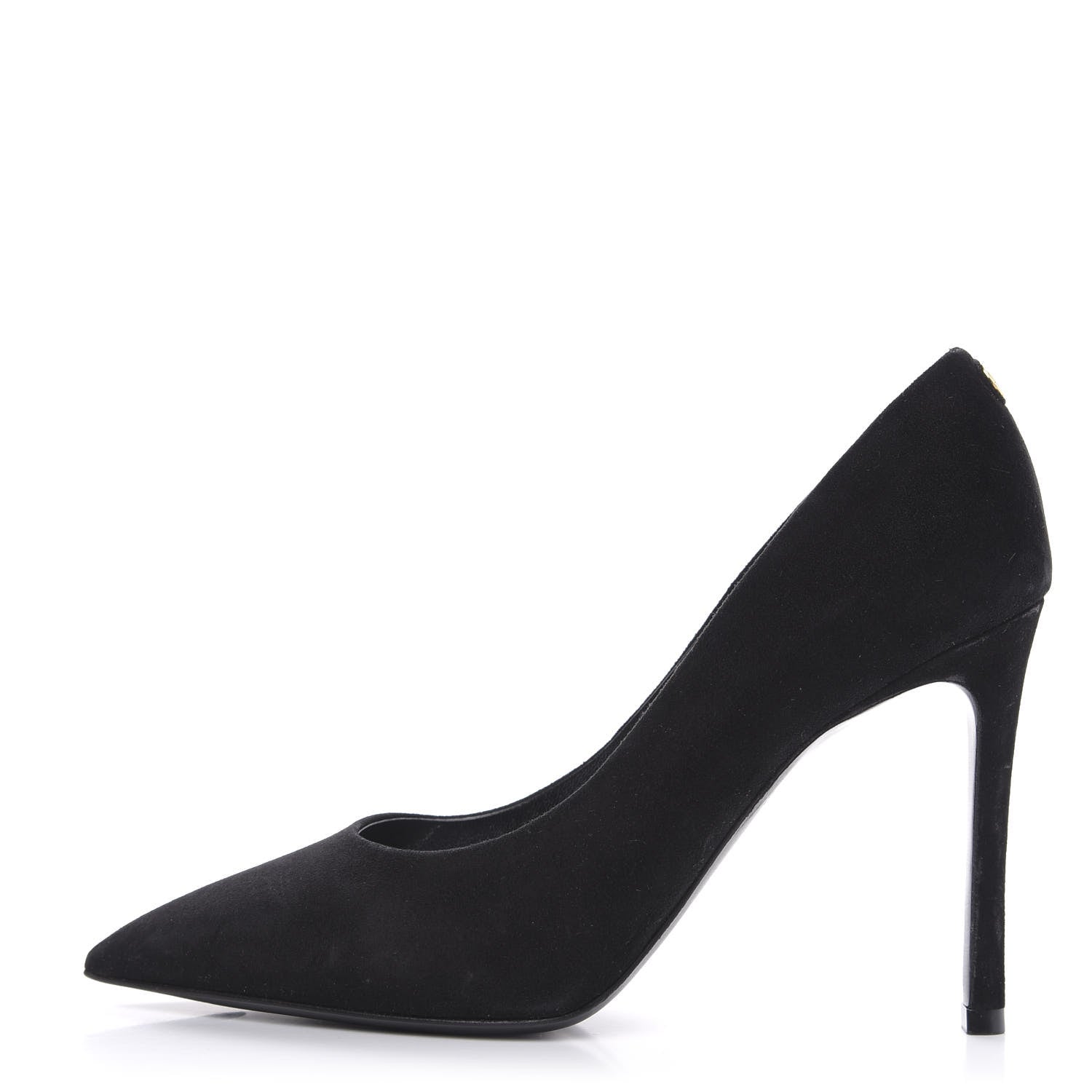 Louis Vuitton Suede Rendez Vous Pumps 37 Black 1 of 10
