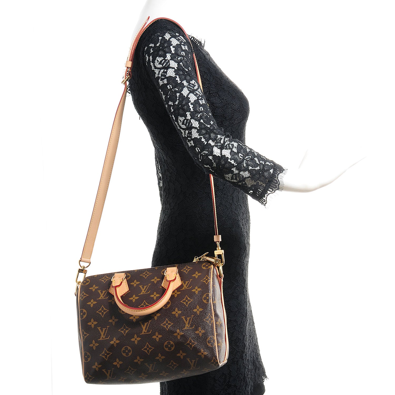 Louis Vuitton Monogram Speedy Bandouliere 25 2 of 8