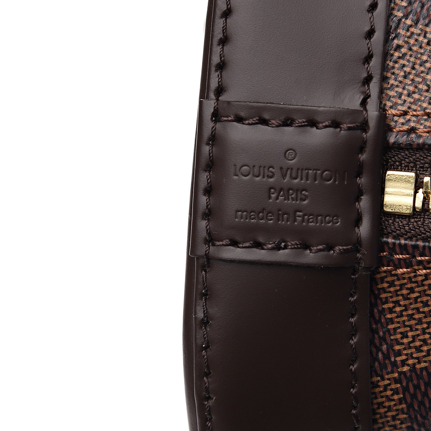 Louis Vuitton Damier Ebene Alma BB 7 of 7