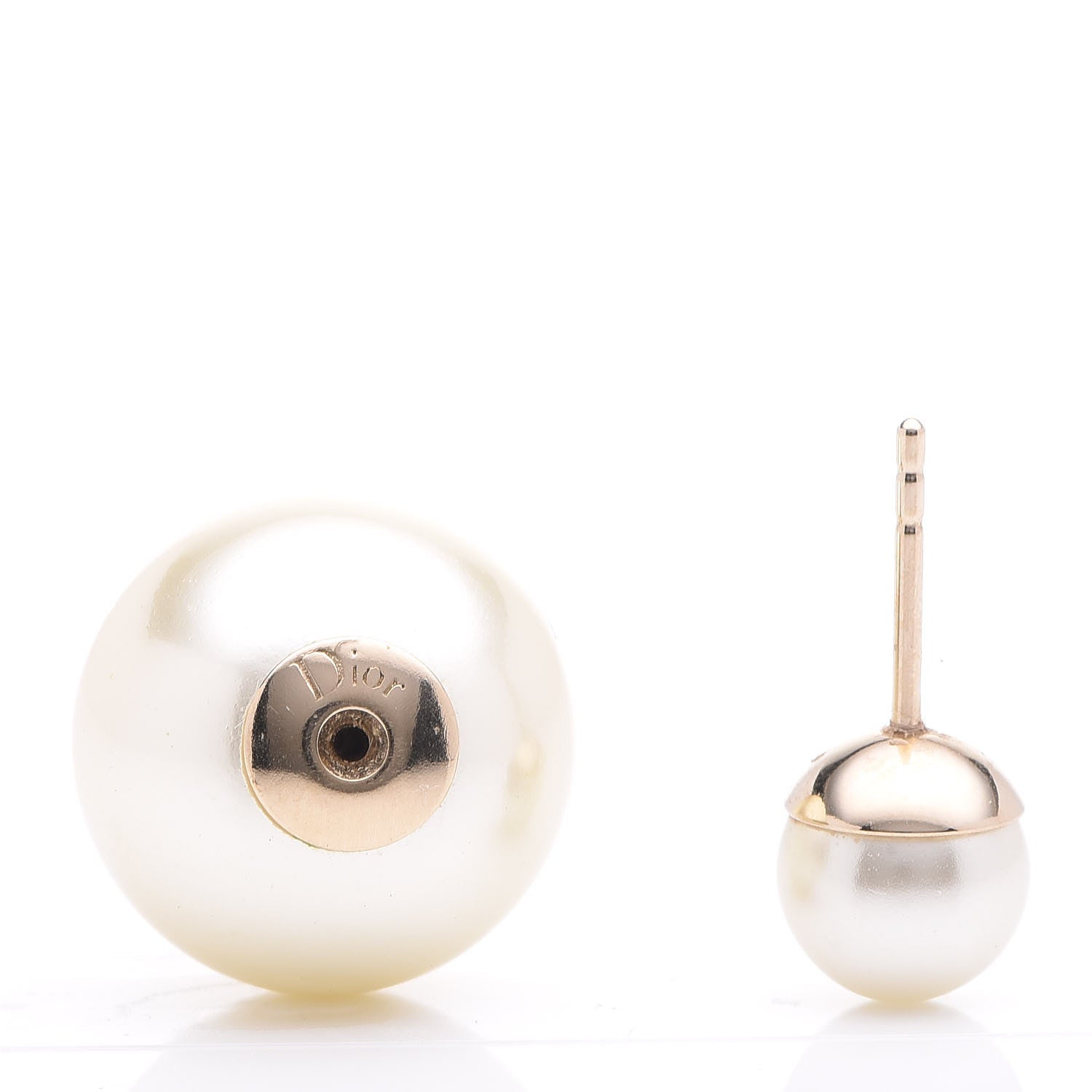 Christian Dior Pearl Mise En Dior Tribal Earrings 3 of 5