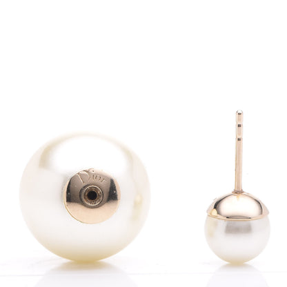 Christian Dior Pearl Mise En Dior Tribal Earrings 3 of 5