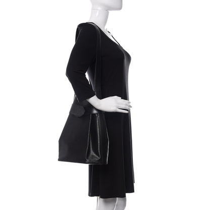 Louis Vuitton Epi Sac D'Epaule GM Black 2 of 9