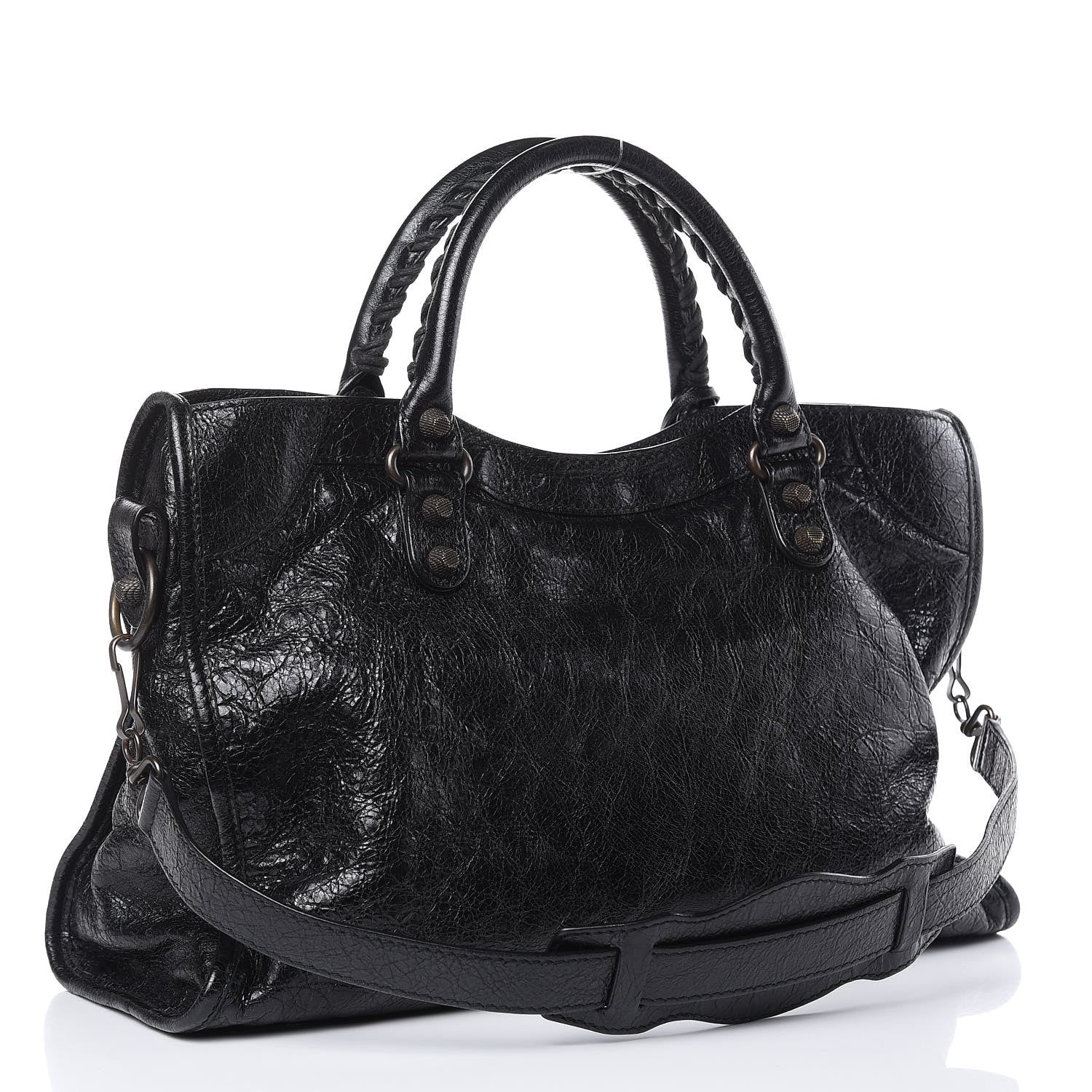 Balenciaga Agneau Giant 12 Gunmetal Hardware City Black 3 of 12