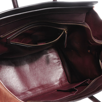 Celine Smooth Calfskin Suede Mini Tri-Color Luggage Beige 5 of 8