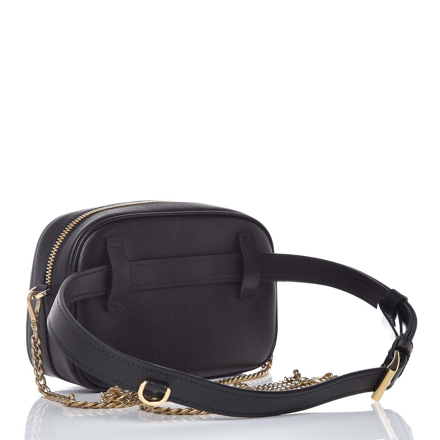 Saffiano Belt Bag Black