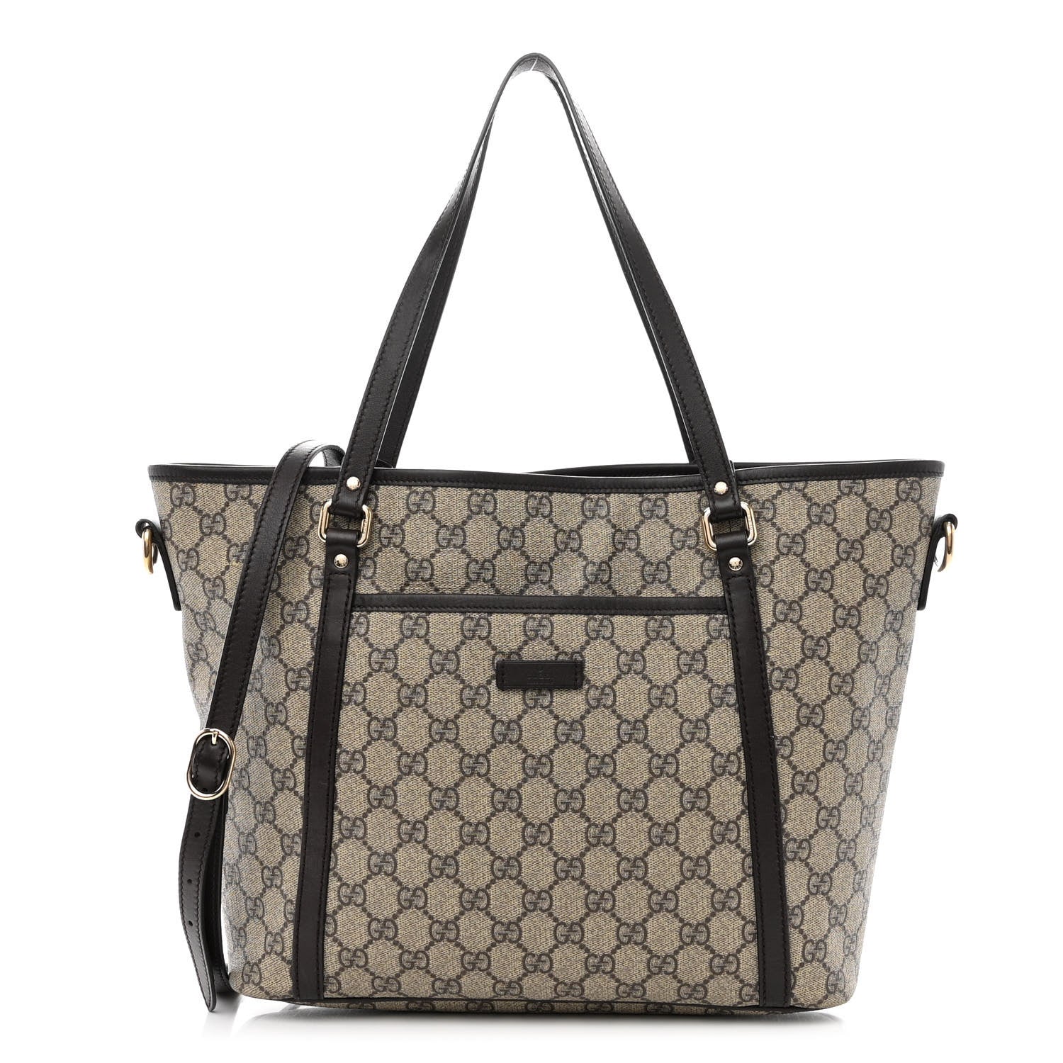 Gucci GG Supreme Monogram Medium Joy Tote Dark Brown 1 of 11
