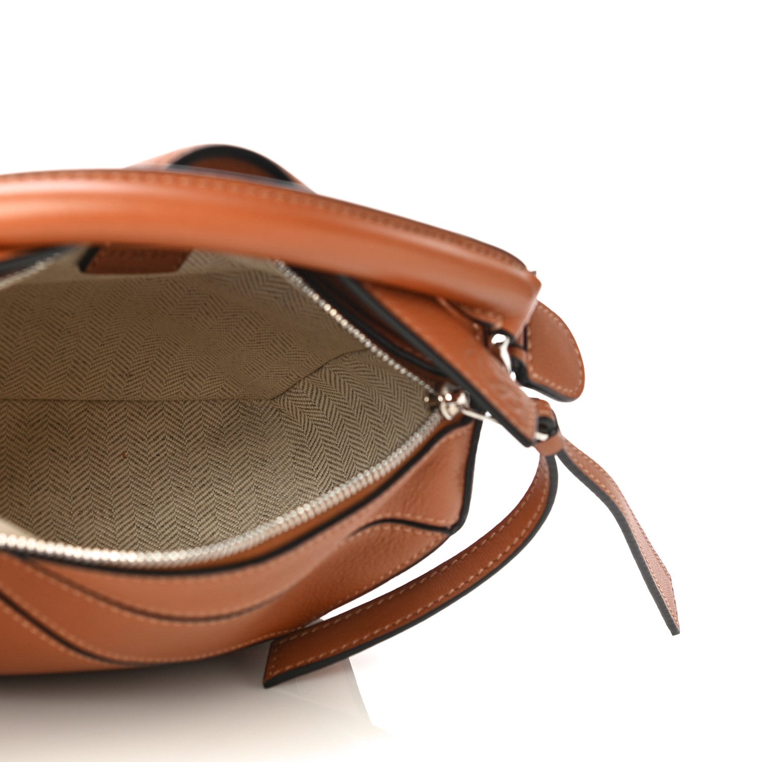 Loewe Calfskin Mini Puzzle Bag Tan 5 of 10