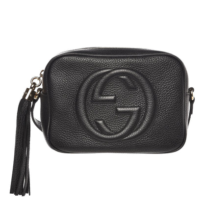 Gucci Pebbled Calfskin Small Soho Disco Bag Black 1 of 7