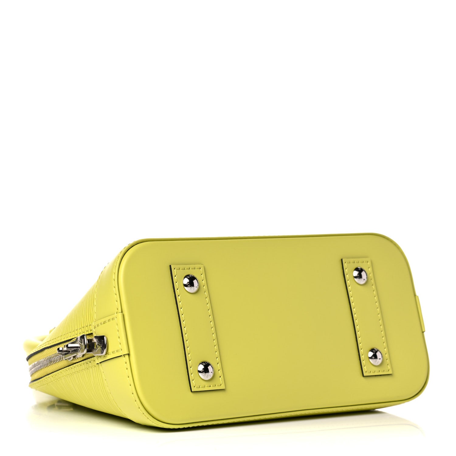Louis Vuitton Epi Jacquard Alma BB Yellow Citron 5 of 10