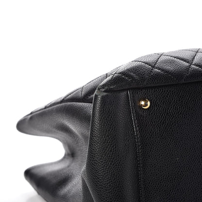 Chanel Caviar Quilted XL Grand Shopping Tote GST Black 8 of 13