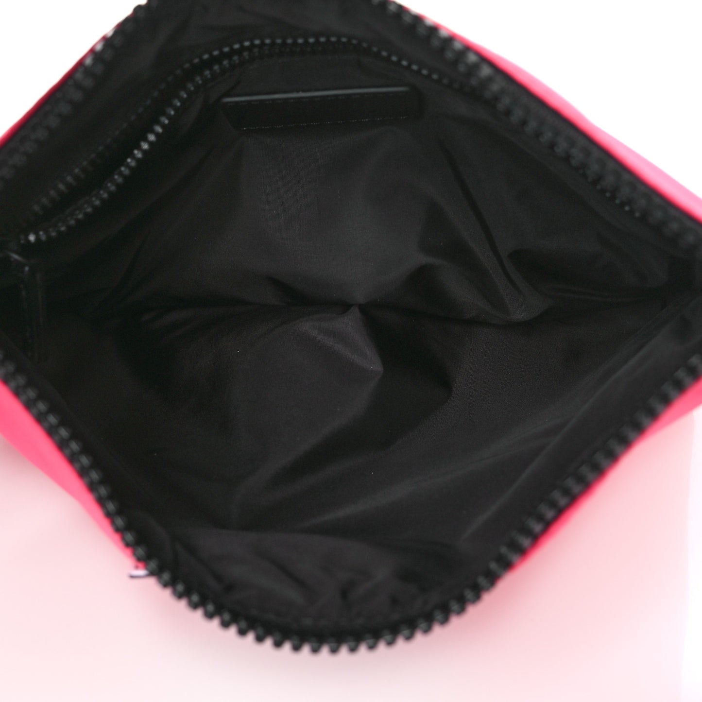 Nylon Icon Flat Pouch Pink